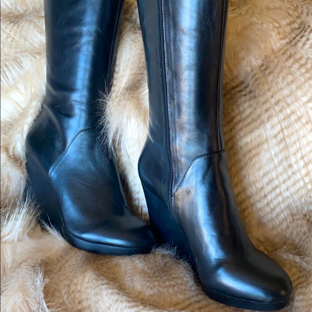 Nine West leather boots